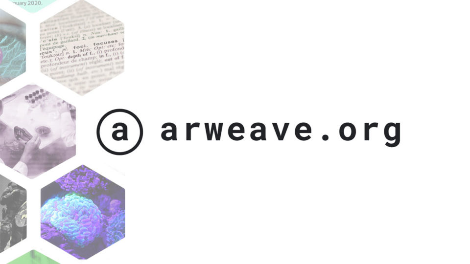 Arweave - almacena datos, permanentemente