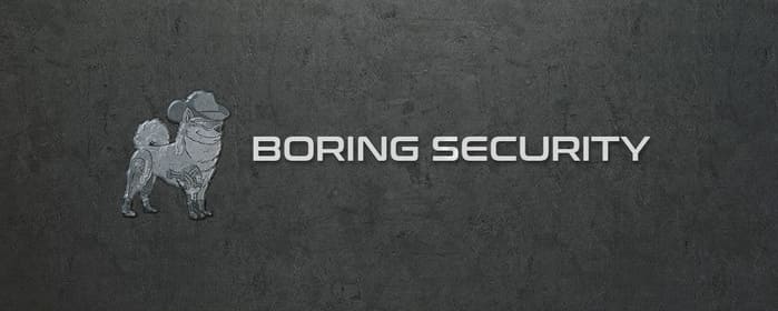 nft boring security