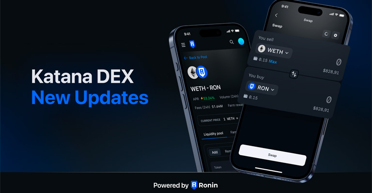 Nuevas Funciones e Integración: Katana DEX Mejora la Experiencia del Usuario en Ronin