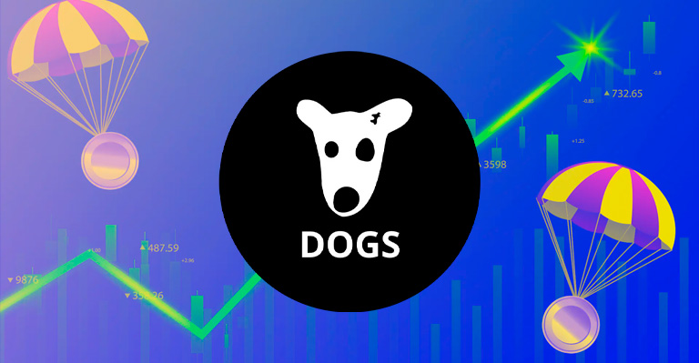 Airdrop Masivo de Tokens DOGS: 40 mil millones de Tokens Distribuidos en 48 horas