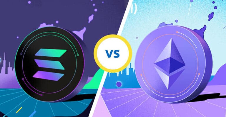 Actividad DEX Solana vs Ethereum