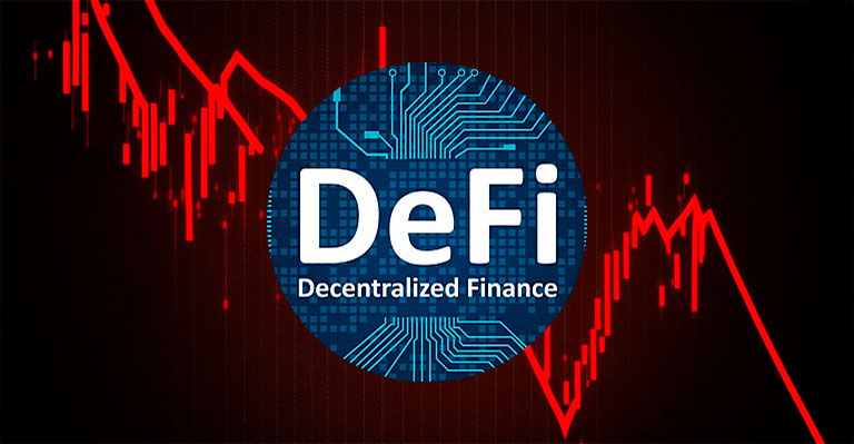 El Sector DeFi enfrenta una Caída del 16% en el TVL, el Mercado de las Stablecoins se Mantiene Resistente