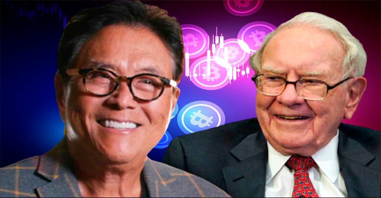 Kiyosaki vs. Buffett: Un Enfrentamiento por el Futuro de Bitcoin