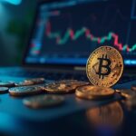 Encabezado fotorrealista: Bitcoin como colateral, mesa de trading y Morpho Labs; liquidez DeFi e adopción institucional.