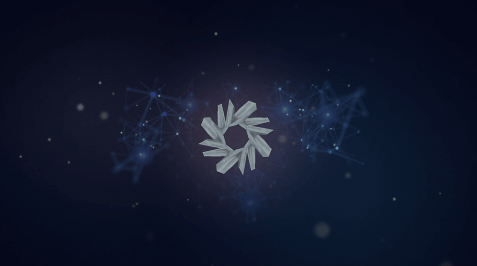 Encabezado fotorrealista: logo de Stellar centrado y una red blockchain luminosa tras una redacción moderna, señal de actualización de infraestructura.