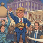 Líderes cripto financian proyecto de Trump