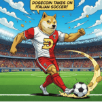 Dogecoin en camisetas de fútbol