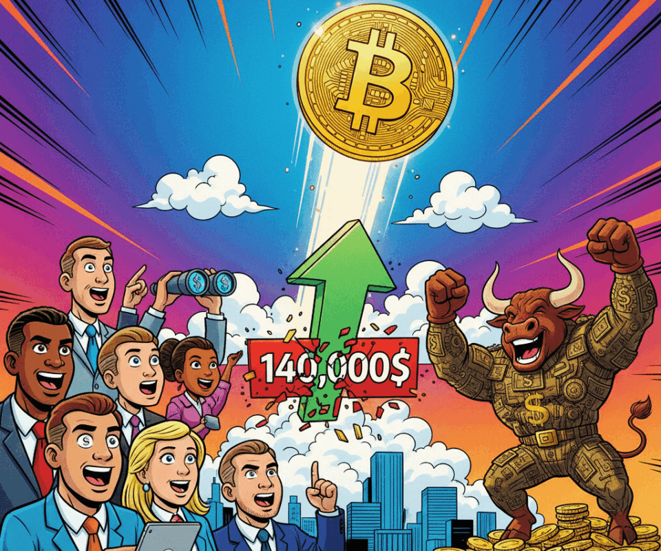 precio objetivo de Bitcoin 140k