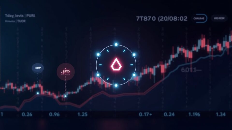 Encabezado cripto con Cardano en el centro, gráfico 0,86/0,96/1,15 y señales de actividad on-chain e interés abierto al alza.