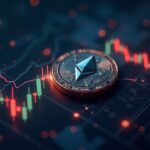 Sala de noticias cripto realista: ETH/BTC rompe 0,087 y ETH se dirige a 5.000 ante un gráfico.