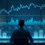 Profesional de tesorería ante pantallas con bonos del Tesoro y repos, señalando liquidez regulada para stablecoins.