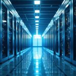 Minería de Bitcoin alimenta un data center de IA con 23k GPUs y energía renovable; branding Microsoft e IREN.