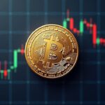 Pi Coin sobre gráfico con patrón cabeza-hombros cerca de 0,21, desbloqueo julio 2025 próximo, rejilla que sugiere regulación.