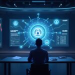 Sala de redacción cripto fotorrealista con un analista central mientras HYPE, SUI y EIGEN se desbloquean en fechas de cuenta regresiva, sobre gráficos de mercado.