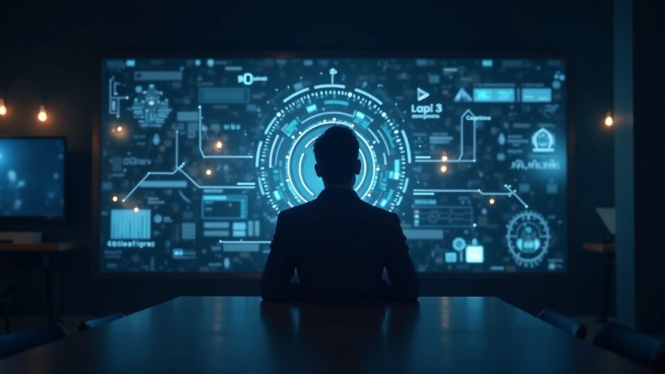 Fundador tecnológico fotorrealista en el centro con un panel Web3 luminoso, logos de Gate, líneas Layer-2 e íconos de cumplimiento.