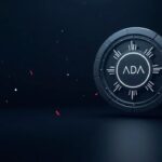Encabezado fotorrealista: logo de Cardano ADA centrado, bóveda segura en primer plano, logo de Ethereum a la izquierda, flechas rojas insinuando MEV.