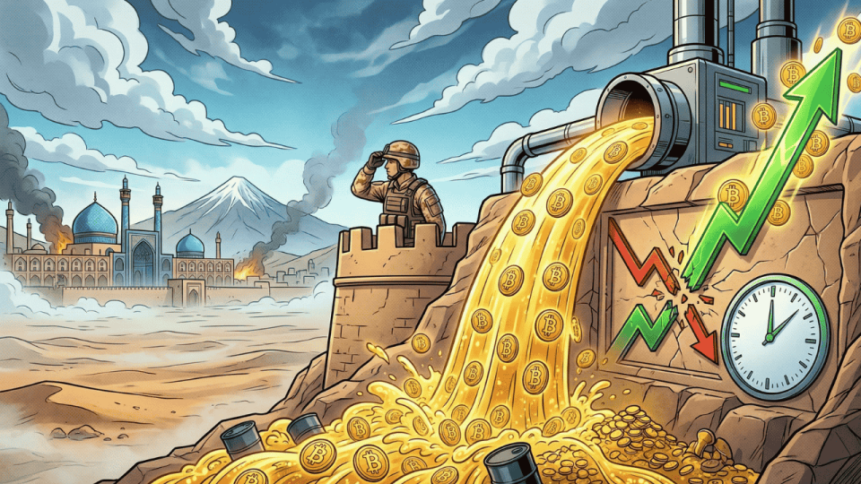 Flujos de inversión en Bitcoin