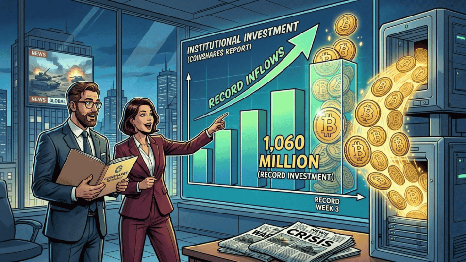 Inversión institucional en Bitcoin