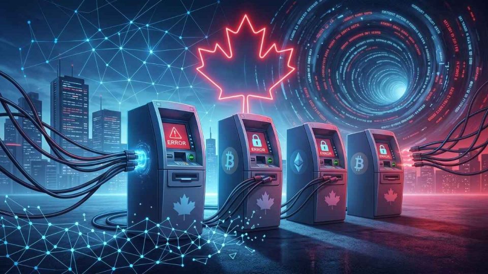 prohibición de cajeros cripto en Canadá