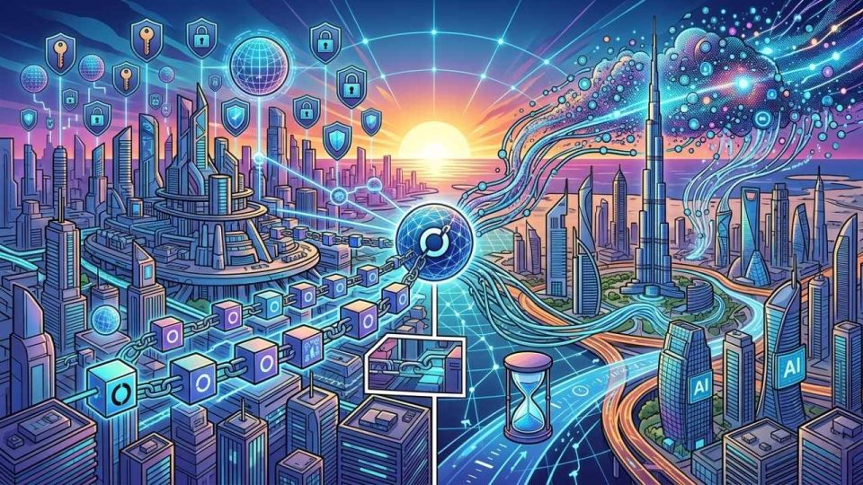 Identidad blockchain empresas EAU