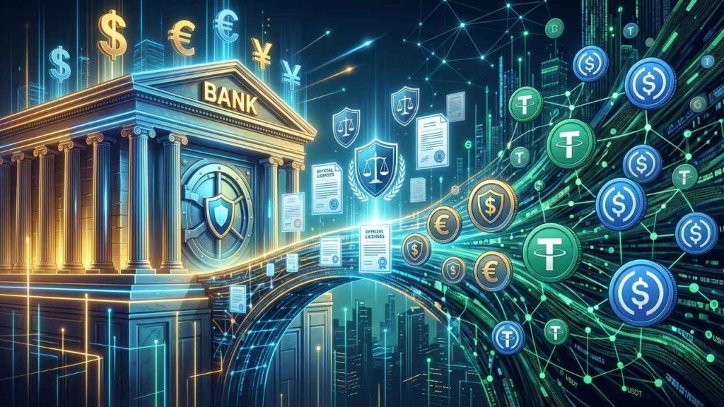 bancos tradicionales y stablecoins
