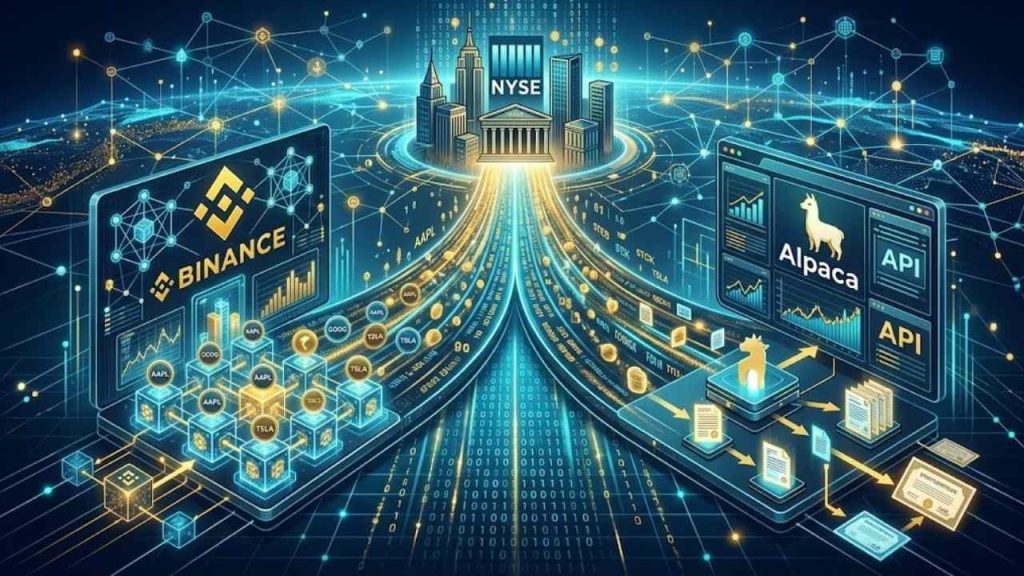 Binance Alpaca tokenización
