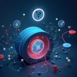 Photorealistic header showing TRON network, Hamilton Lane badge, tokenized credit flowing into a vault with Wormhole icon.