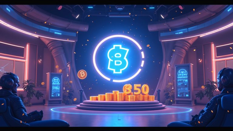 Futuristic Solana liquidity hub as 250M USDC tokens flow into a decentralized finance scene with newsroom backdrop