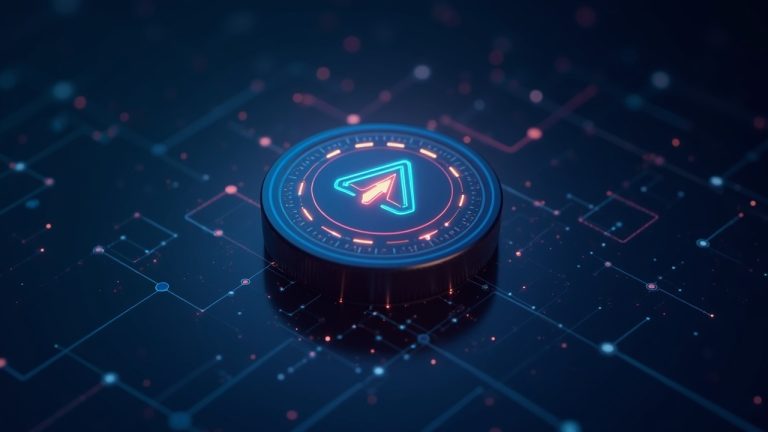 Photorealistic header with AERO token and predictive demand curves guiding liquidity pools on a sleek Base network.