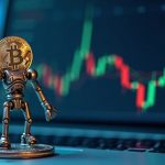 Close-up of a Bitcoin Puppet NFT on a trading dashboard highlighting the bid vs floor price gap, with the Ordinals logo.