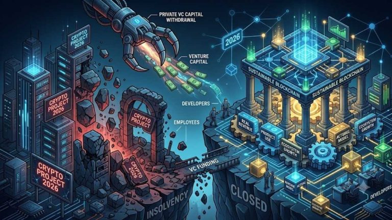 cierre de proyectos cripto 2026