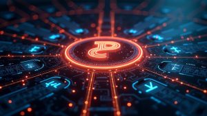 Photorealistic newsroom header: ten blockchains connect to the CoW Protocol logo with glowing batch auction rails.