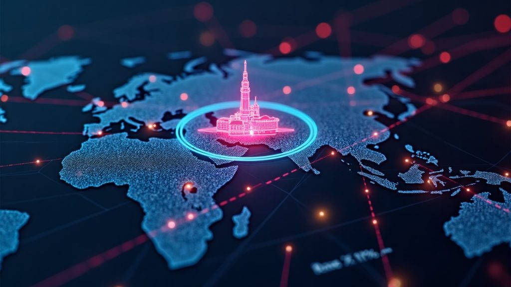 Photorealistic header: Aerodrome logo over a Base network map with 47% label and neon DeFi liquidity graph.