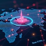 Photorealistic header: Aerodrome logo over a Base network map with 47% label and neon DeFi liquidity graph.