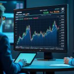 Photorealistic newsroom scene with BTC/ETH option open interest, max pain, and put/call ratios for Aug 15, Deribit branding.