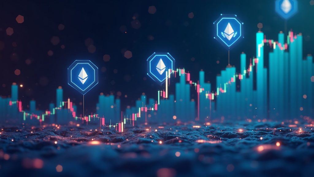 Photorealistic header with Normies NFT avatars above a rising ETH chart, OpenSea analytics panels, and Pixel Market icons.