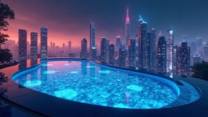 Photorealistic header: Curve USDe/USDT pool with neon glow, CRV incentives boosting liquidity and rising metrics.