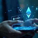 User revoking Ethereum contract approvals on a smartphone as Limit Break and NFT icons fade, signaling risk.