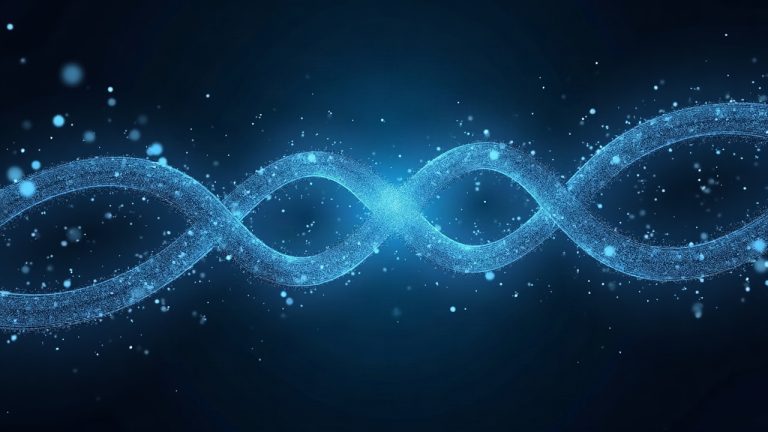 Futuristic DEX liquidity pool with two streams merging, shows a 90/10 fee split in an Infinity-Robinhood Chain newsroom style.