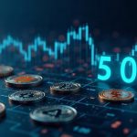 Photorealistic header showing tokenized US stocks on blockchain with SEC pathway and a five year countdown in a newsroom style