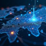 Photo-realistic header of a digital AI agent marketplace with glowing TEE enclaves and zk proofs on-chain.
