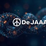 Photorealistic crypto header featuring deJAAA token with Pendle and Centrifuge logos, and digital chains in the background