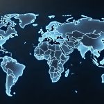 Photorealistic header showing a stablecoin issuer under regulatory seals, vaults, and a world map.
