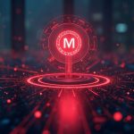 Photorealistic header: halted blockchain hub, red MoveVM alert, Initia emblem, glowing data streams, newsroom backdrop.
