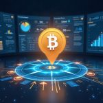 Center-stage PancakeSwap logo with glowing routing arrows over a blue-gold crypto dashboard showing $1B routed in 30 days