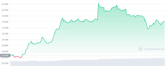 Bitcoin Supera los 22.000 Dólares, pero los Analistas se Muestran Cautelosos