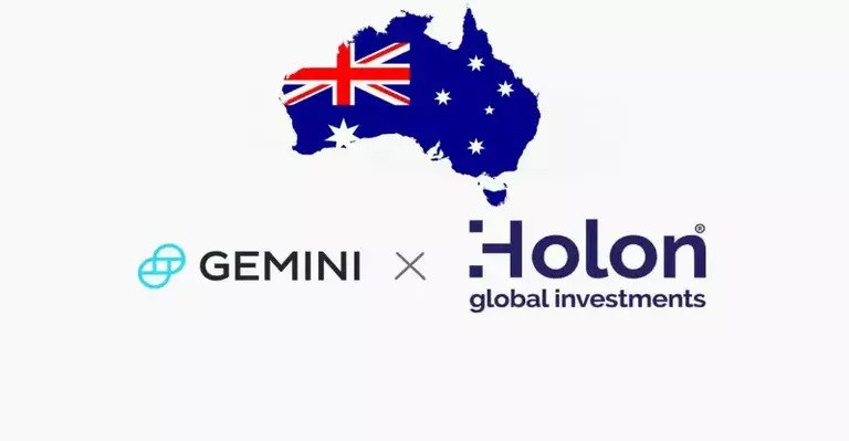 Holon Launches Australia's First Unlisted BTC and ETH Funds with Gemini