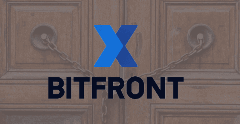 Bitfront Crypto Exchange Shuts Down, Announces Withdrawal Deadline