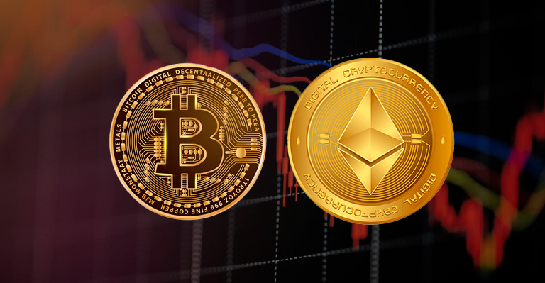 Bitcoin and Ether Experience Slight Dips in the Past 24 Hours