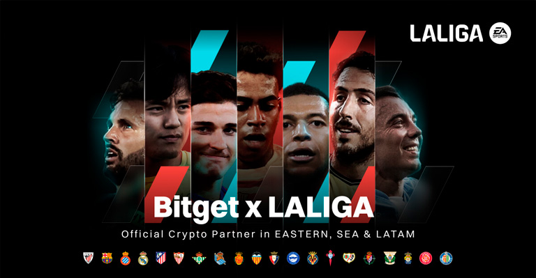 Bitget Enters Multi-Million Dollar Partnership with La Liga